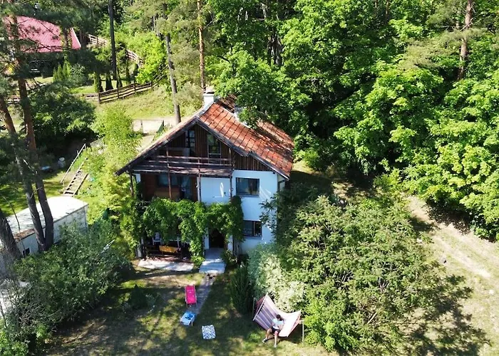 Dom wakacyjny Cały Dom Bezpośrednio Nad Jeziorem Dluzki